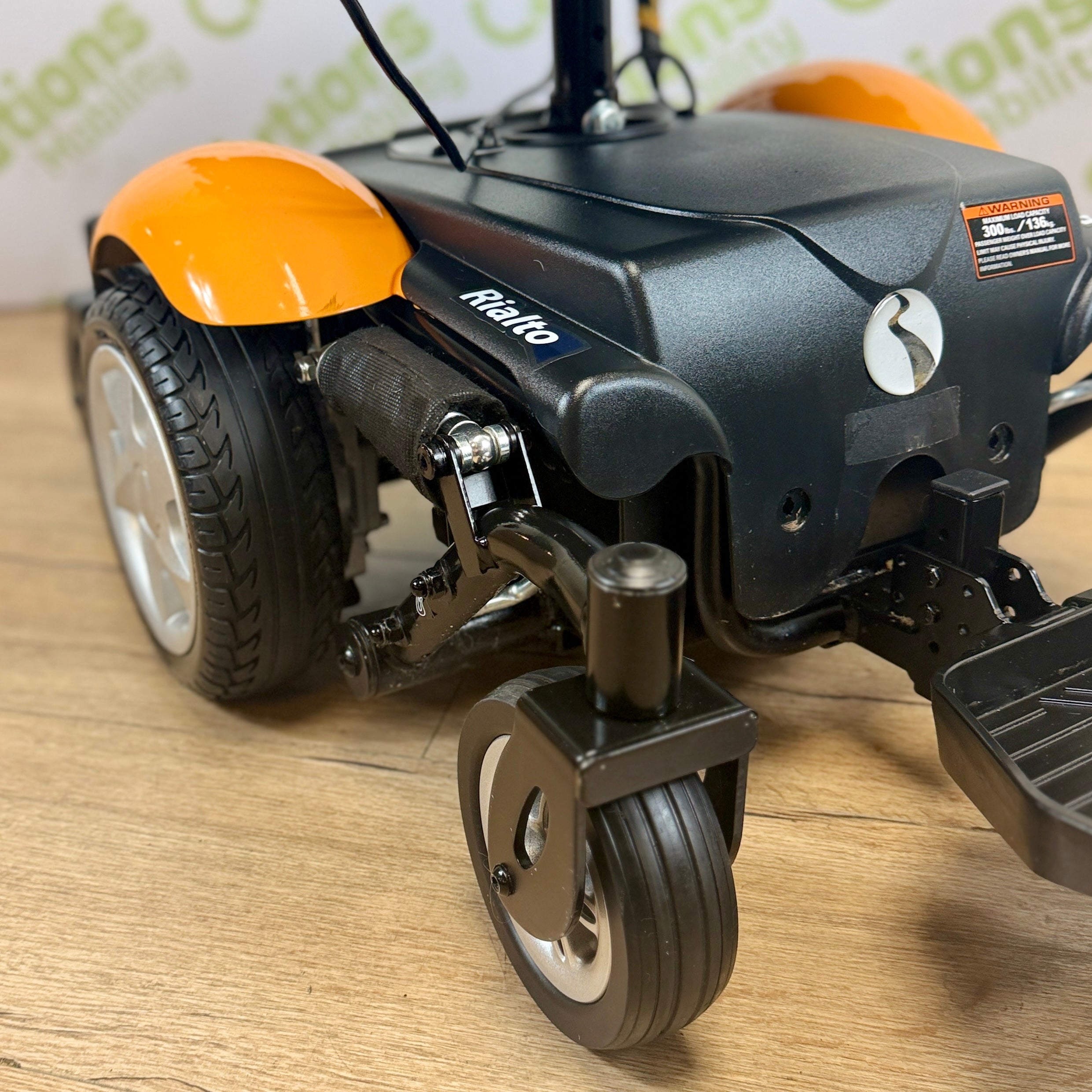 Rascal Rialto 4mph Mid Wheel Drive Electric Mobility Powerchair