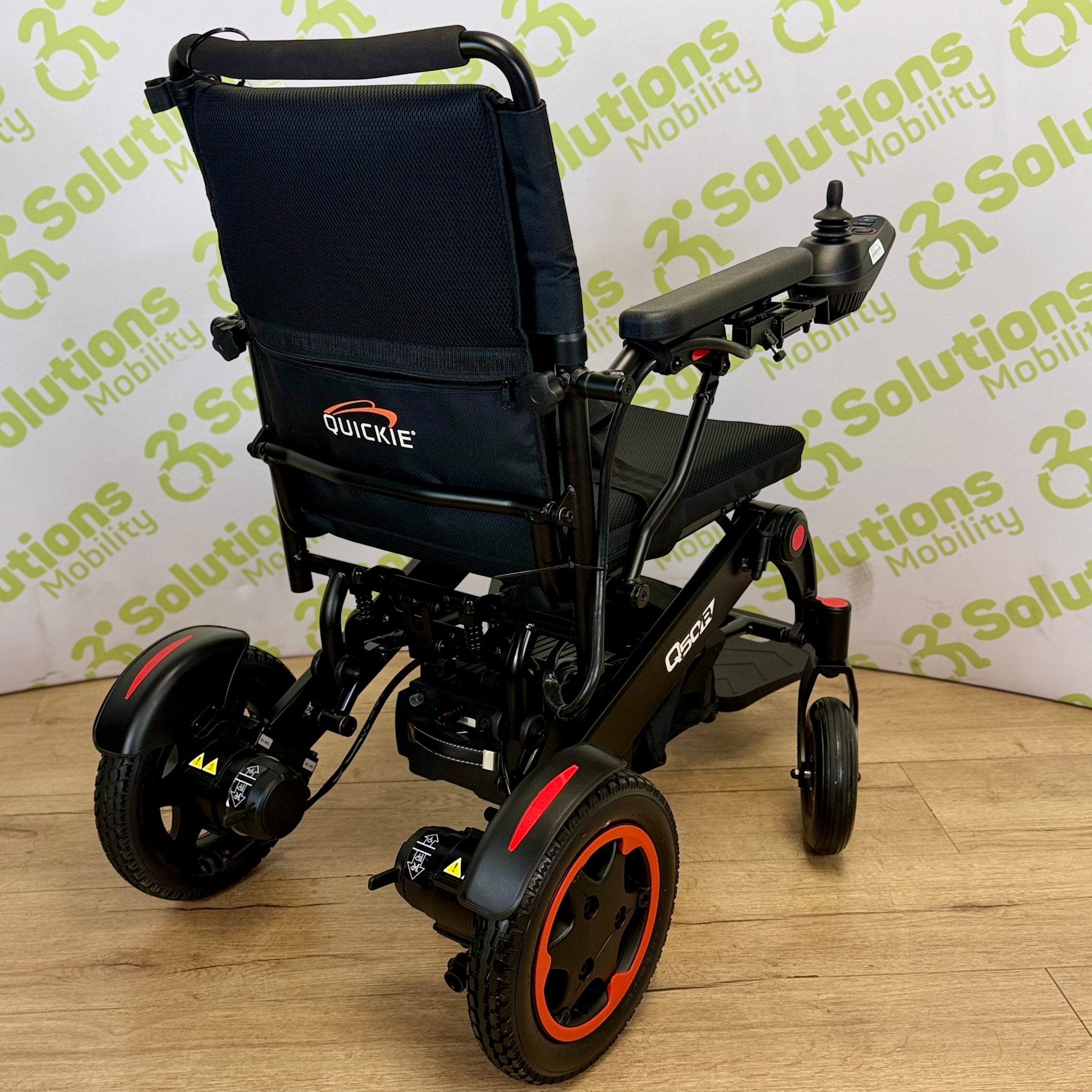 Quickie Q50r 4mph Folding Transportable Electric TESTED Lithium Battery Powerchair