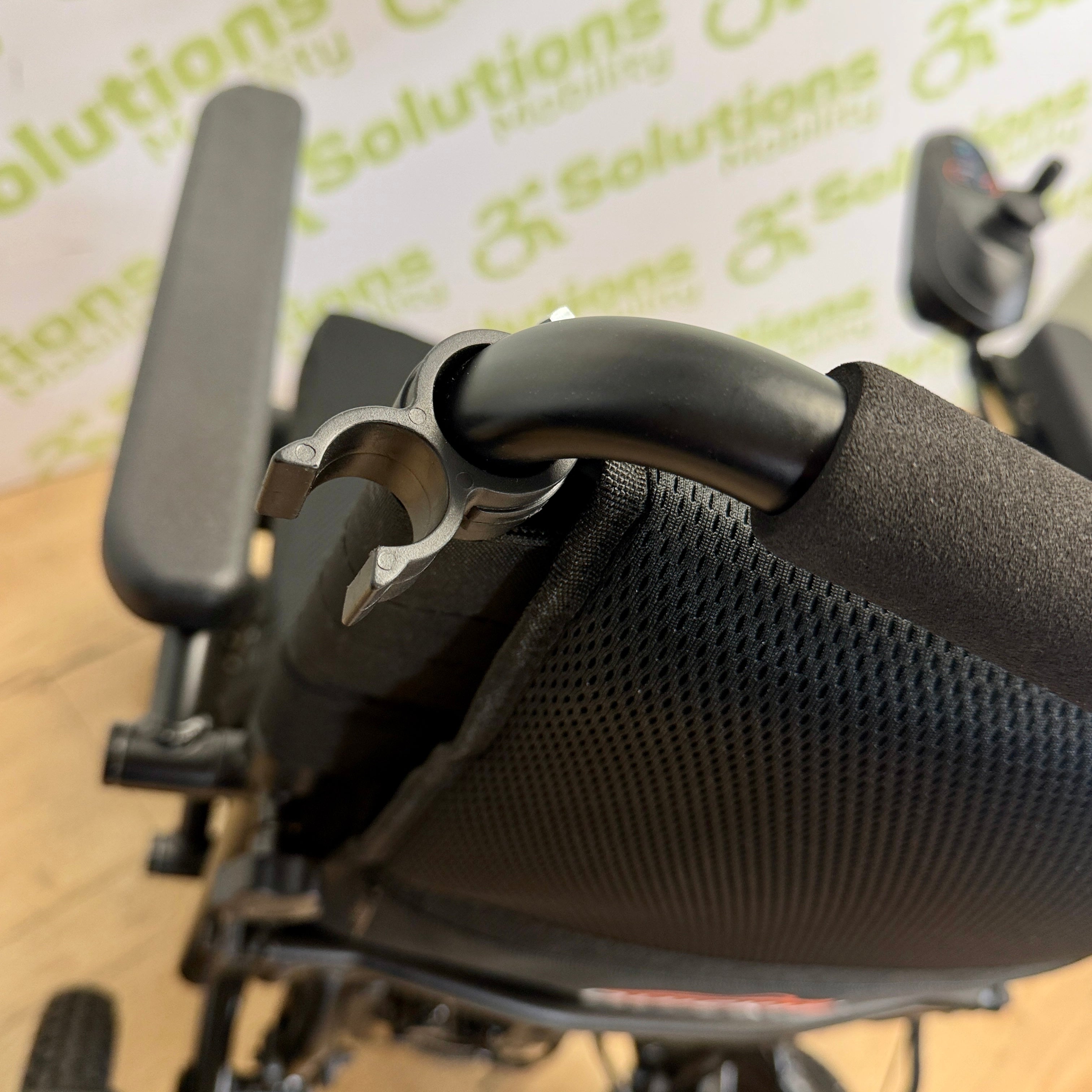 Quickie Q50r 4mph Folding Transportable Electric TESTED Lithium Battery Powerchair
