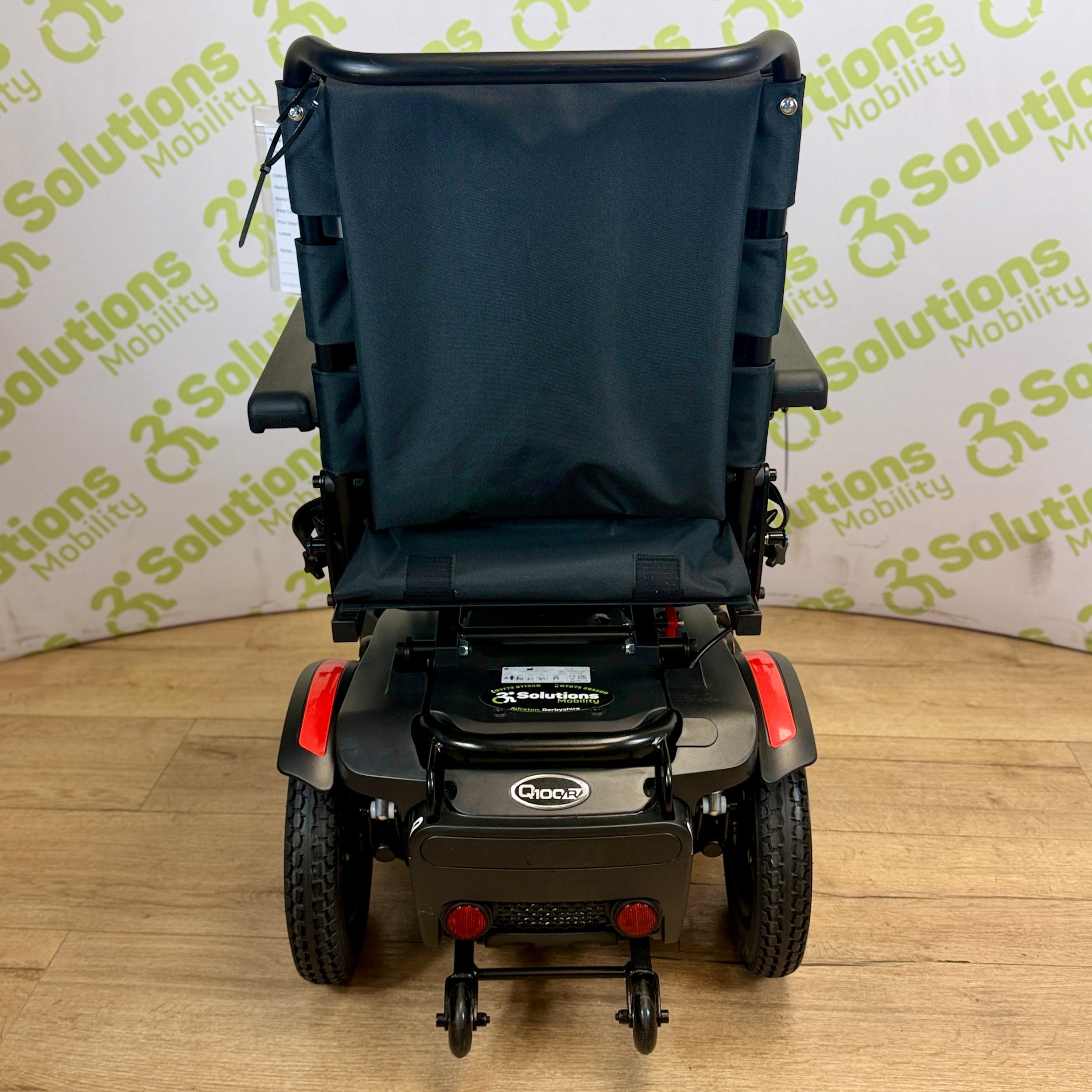 Quickie Q100R Powerchair - Narrow 4mph Rear Wheel Drive
