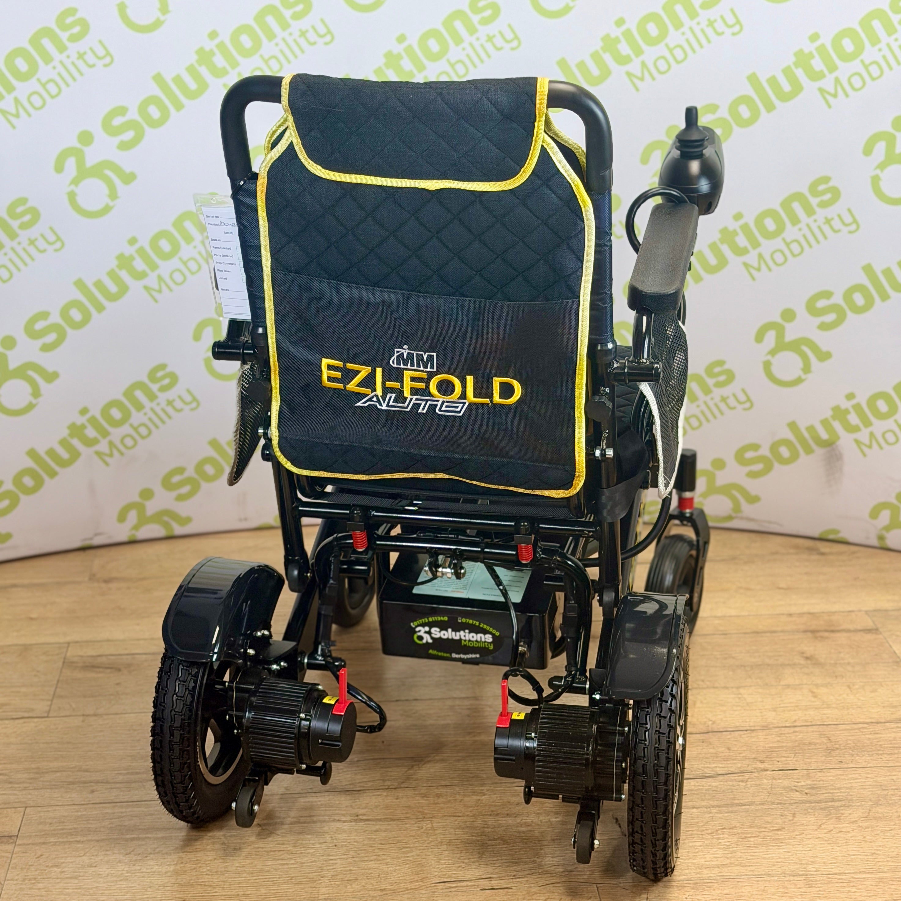 Monarch Ezi-Fold AUTO 4mph Folding Electric Mobility Powerchair Car Boot