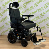 Quickie Q100R 4mph Powerchair - Narrow Rear Wheel Drive Manual Recline Swingaway Legrests Adjustable Suspension Headrest