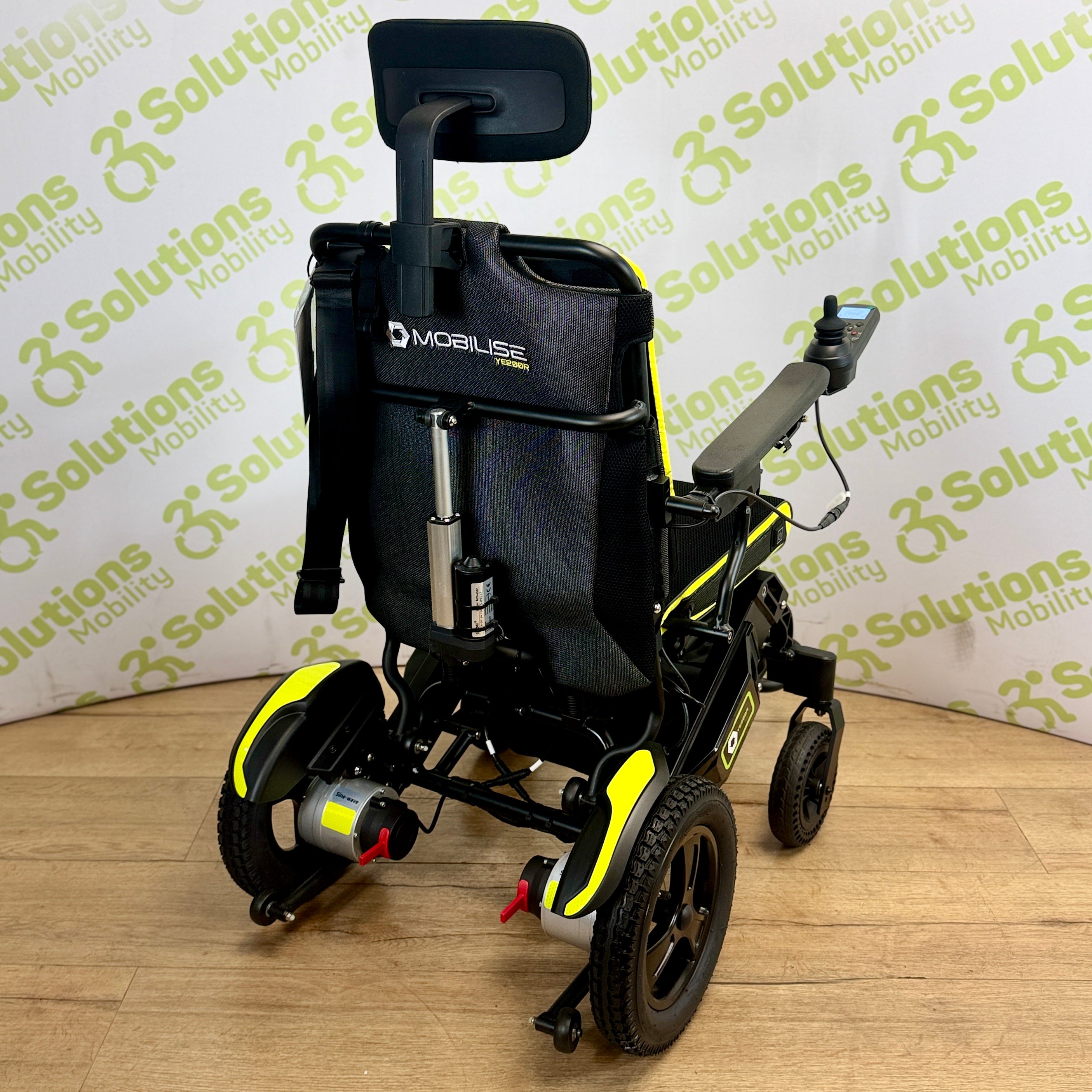 Ultra Comfort Elite 4mph Foldable Electric Reclining Wheelchair.