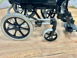 Invacare Rea Azalea Assist Attendant Wheelchair - Adjustable Tilting Reclining Manual Wheelchair with Elevating Leg Rests