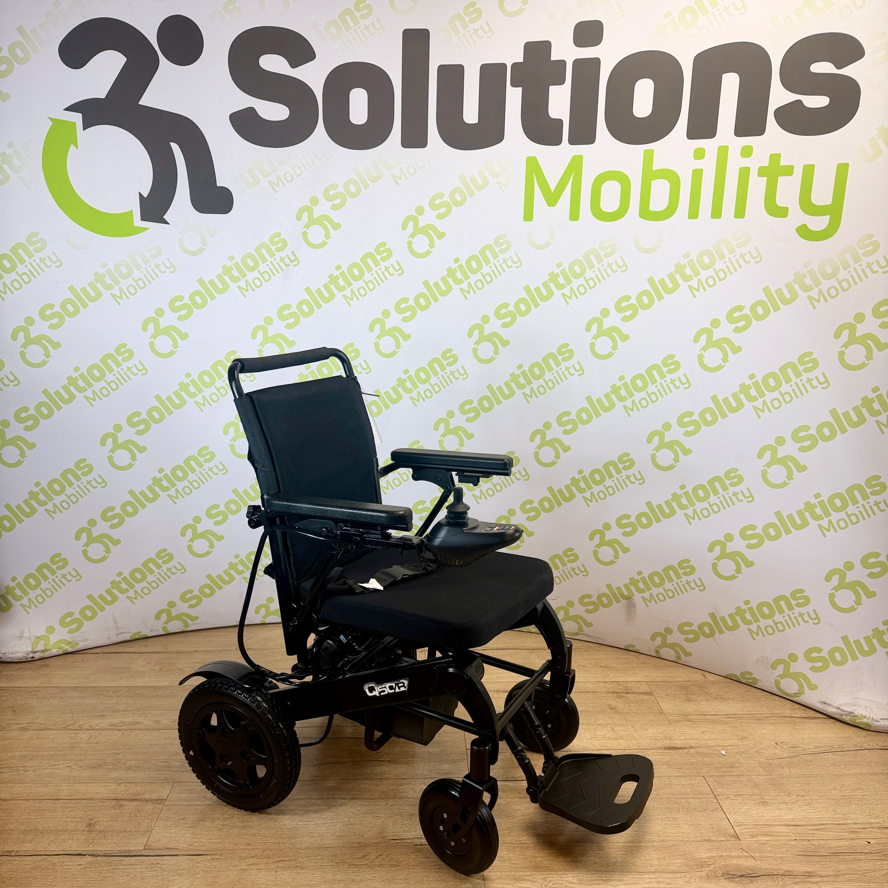 Quickie Q50r 4mph Folding Transportable Electric TESTED Lithium Battery Powerchair