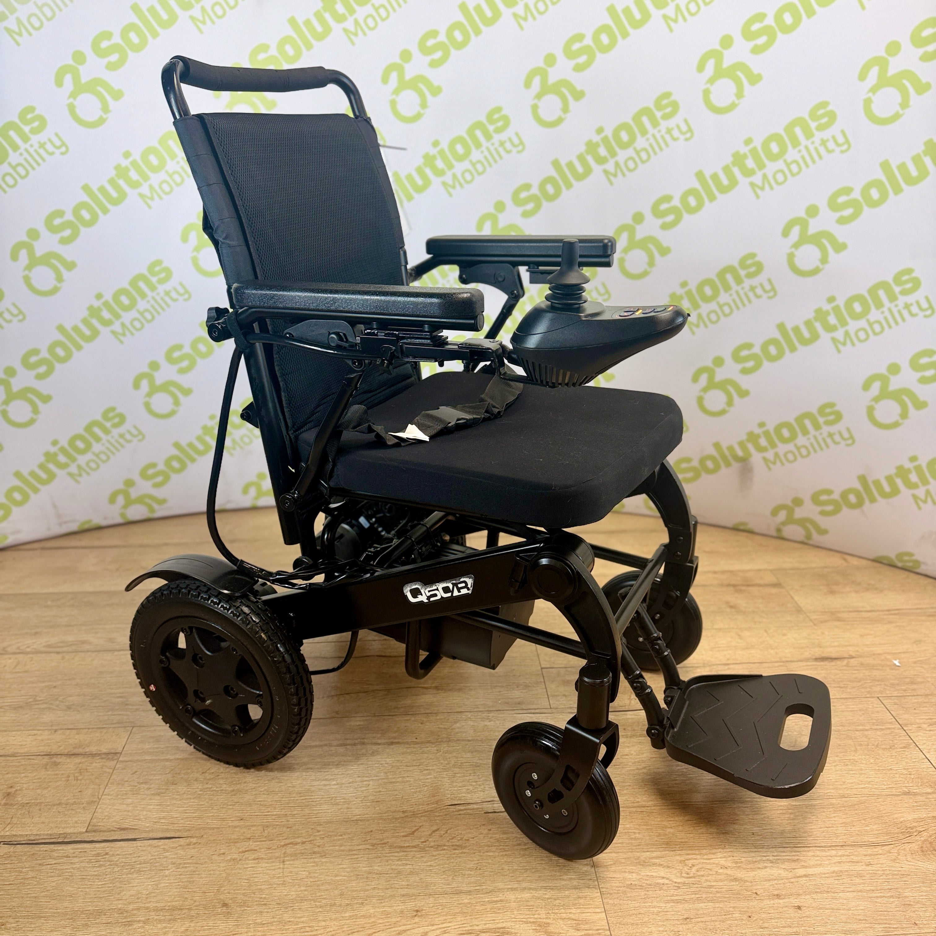 Quickie Q50r 4mph Folding Transportable Electric TESTED Lithium Battery Powerchair
