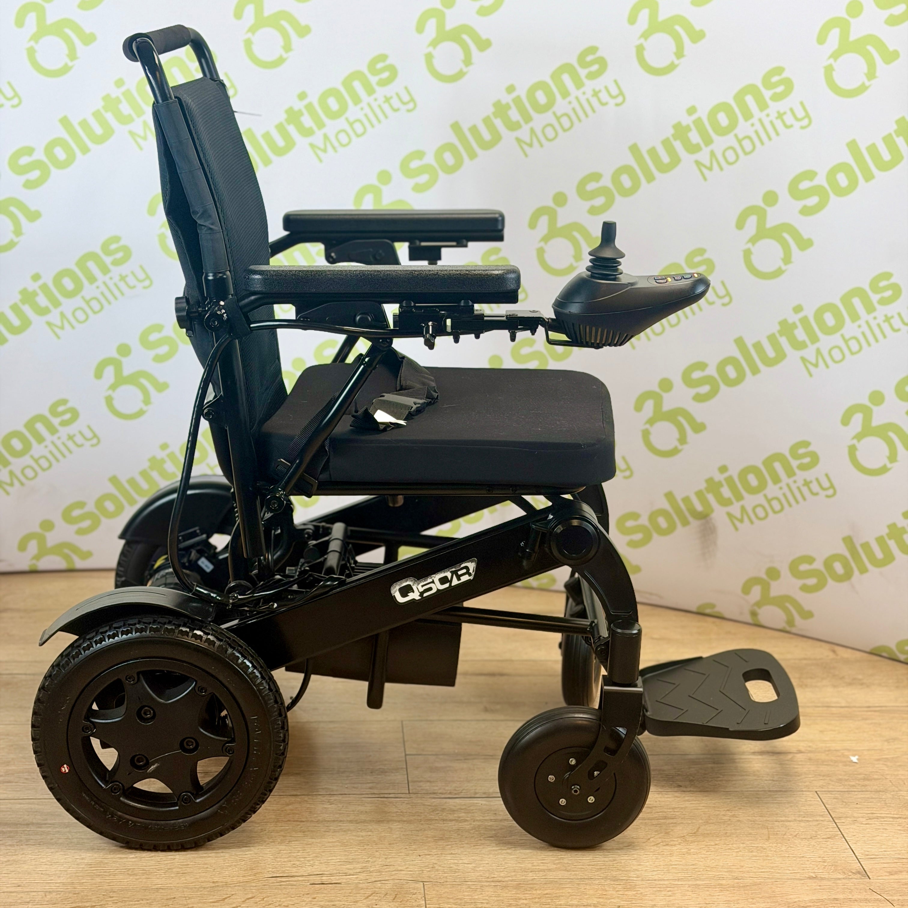 Quickie Q50r 4mph Folding Transportable Electric TESTED Lithium Battery Powerchair