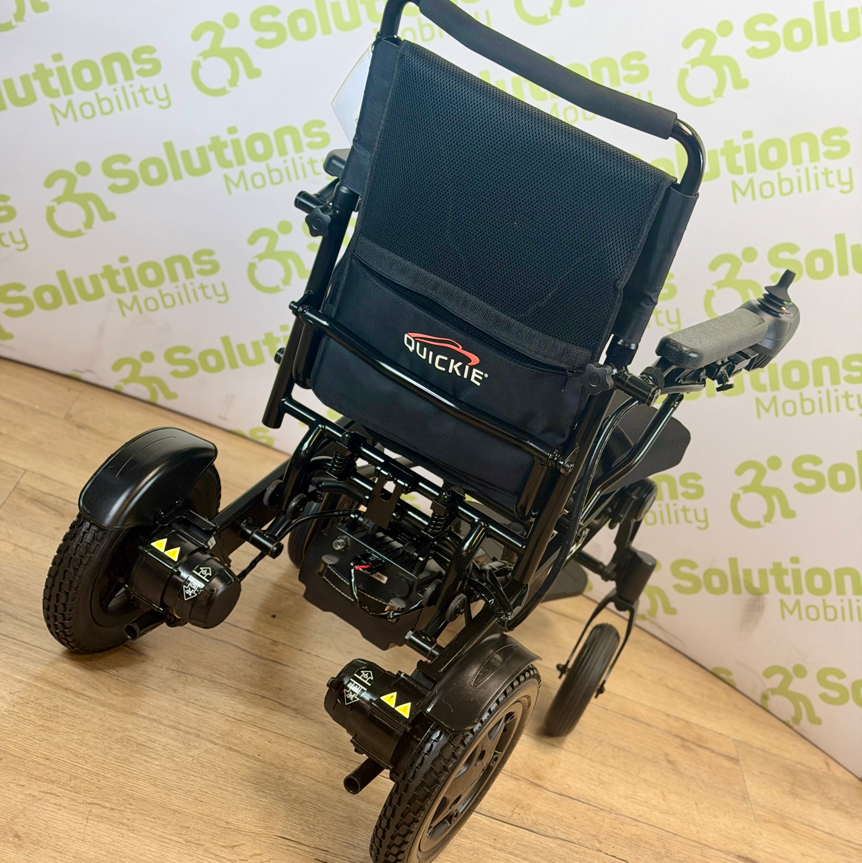 Quickie Q50r 4mph Folding Transportable Electric TESTED Lithium Battery Powerchair