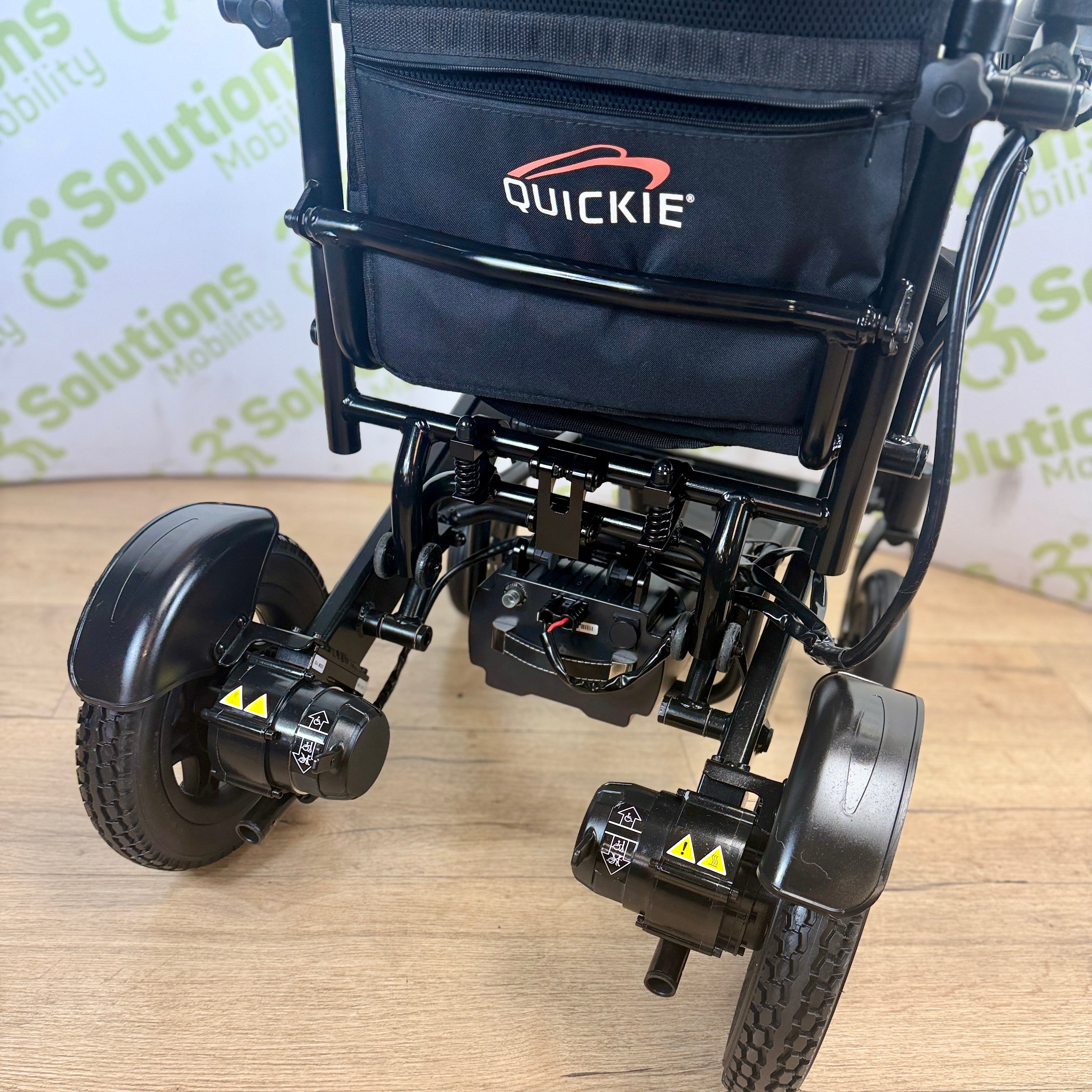 Quickie Q50r 4mph Folding Transportable Electric TESTED Lithium Battery Powerchair
