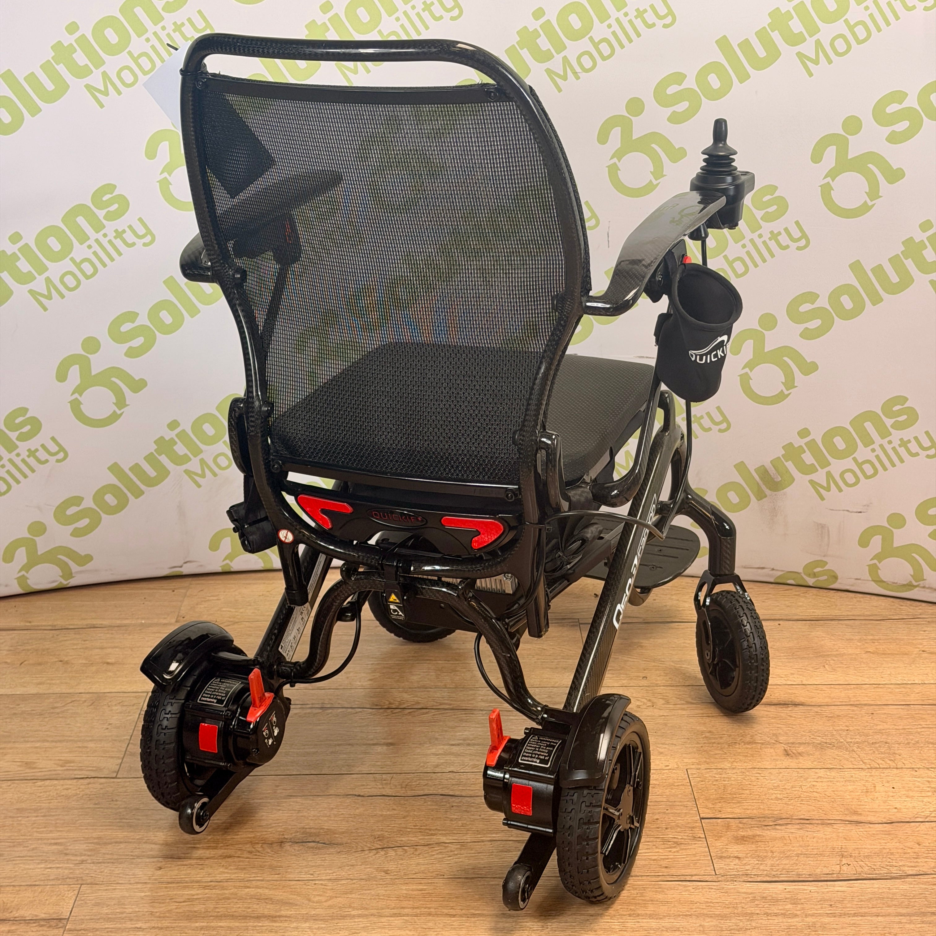 Quickie Q50r Carbon 4mph Folding Transportable Electric Lithium Battery Powerchair
