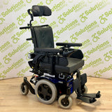 Quickie Salsa M2 Mini 4mph Powerchair - Narrow Mid Wheel Drive Electric Tilt and Recline Swingaway Legrests Adjustable Suspension