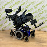 Quickie Salsa M2 Mini 4mph Powerchair - Narrow Mid Wheel Drive Electric Tilt and Recline Swingaway Legrests Adjustable Suspension