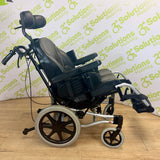 Sunrise Medical Breezy Relax 2 Attendant Wheelchair - Adjustable Tilting Reclining Manual Wheelchair with Elevating Leg Rests