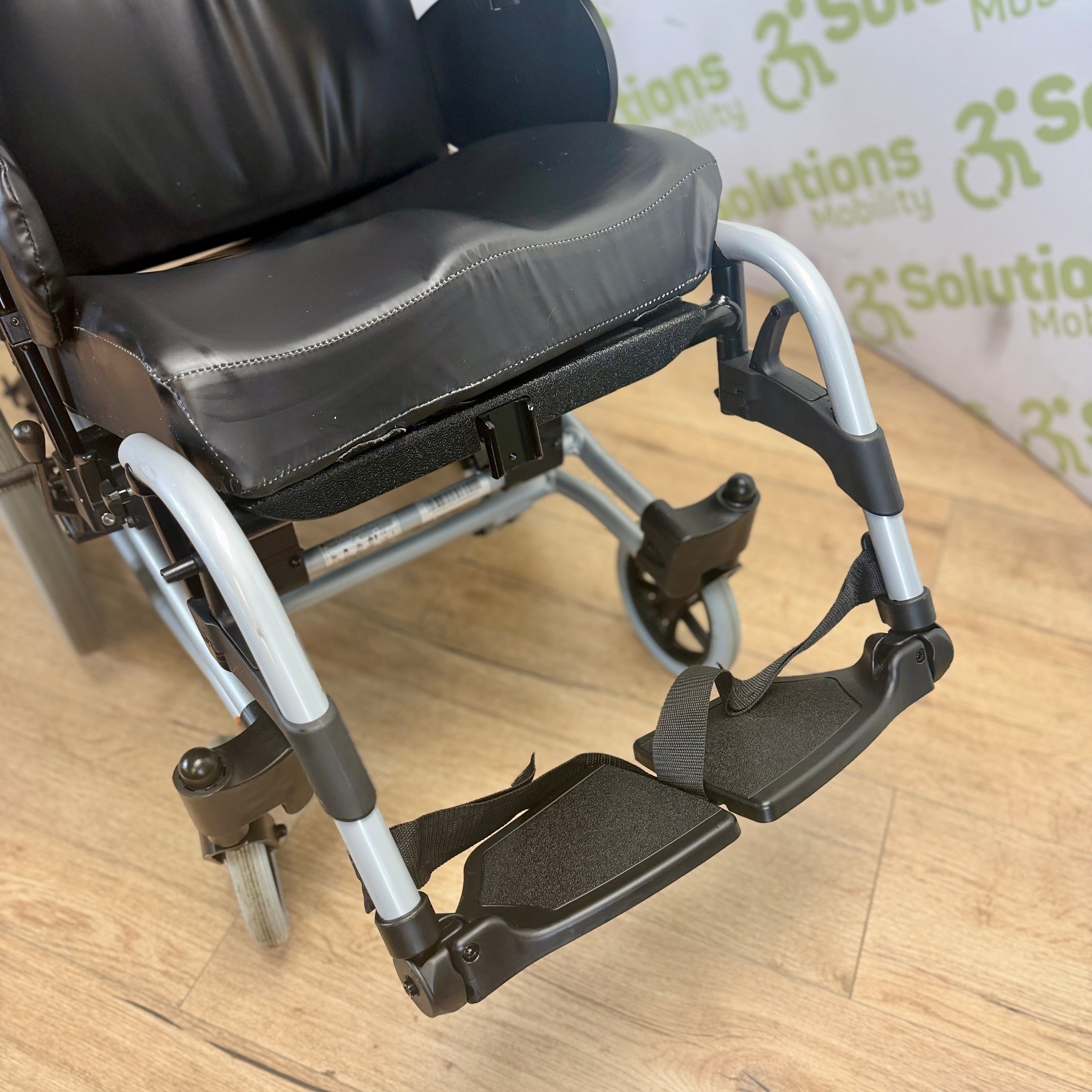 Sunrise Medical Breezy Relax 2 Attendant Wheelchair - Adjustable Tilting Reclining Manual Wheelchair with Elevating Leg Rests