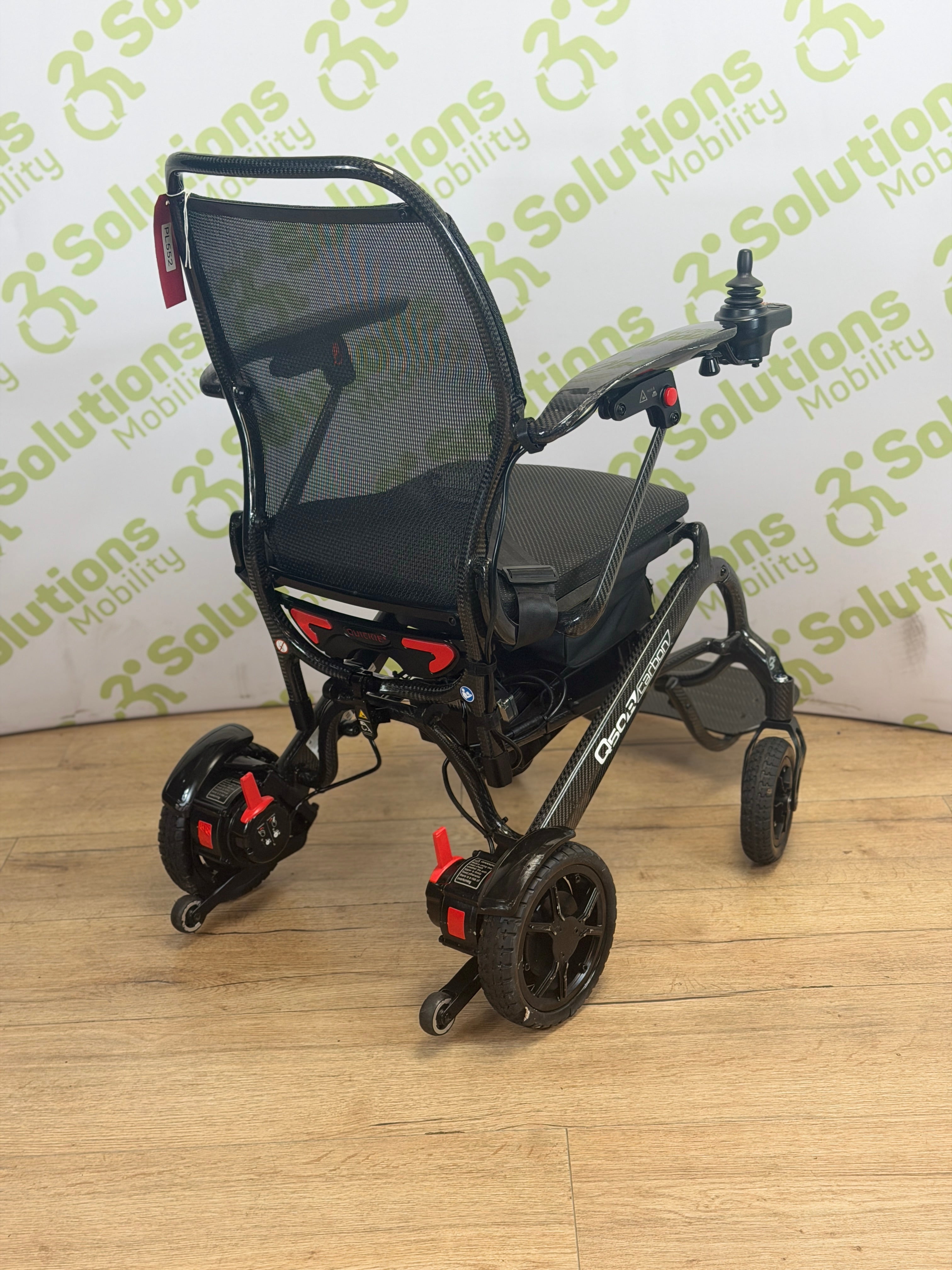 Quickie Q50r Carbon 4mph Folding Transportable Electric Tested Lithium Battery