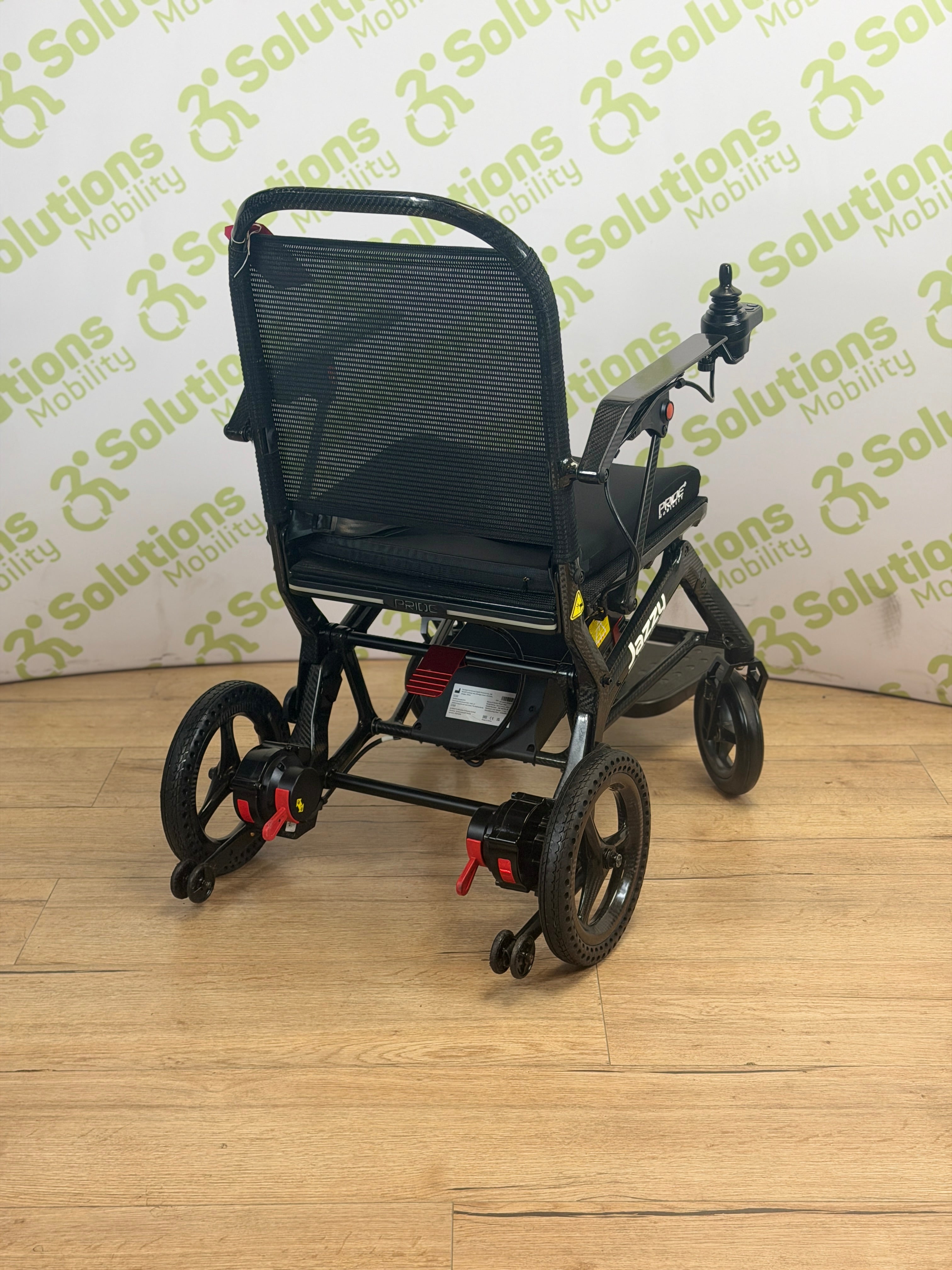 Pride Jazzy Carbon Ultra 4mph Folding Transportable Electric 10AH Lithium Battery Powerchair