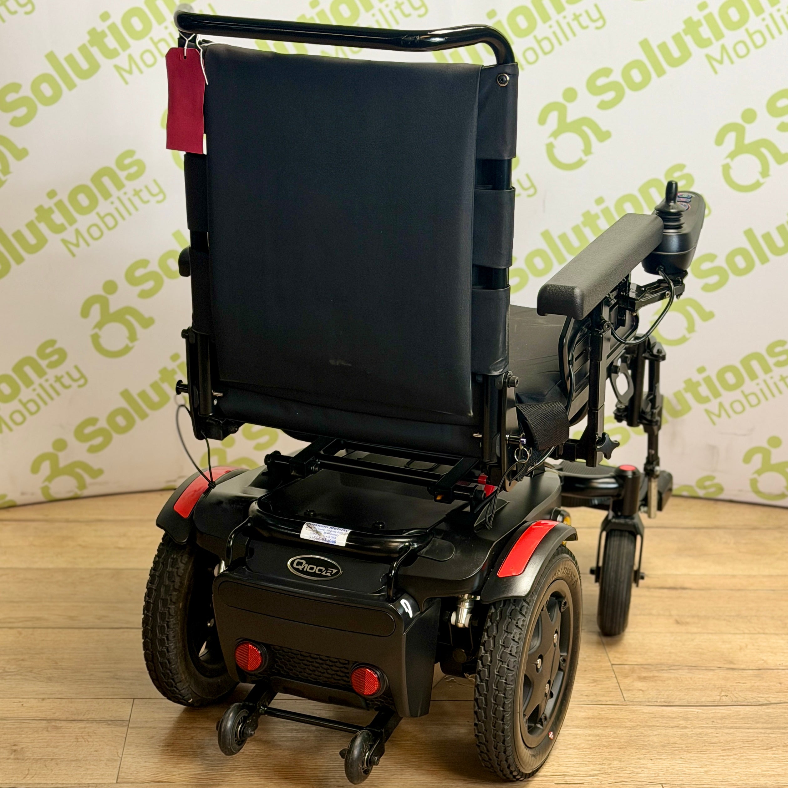 Quickie Q100R Powerchair - Narrow 4mph Rear Wheel Drive