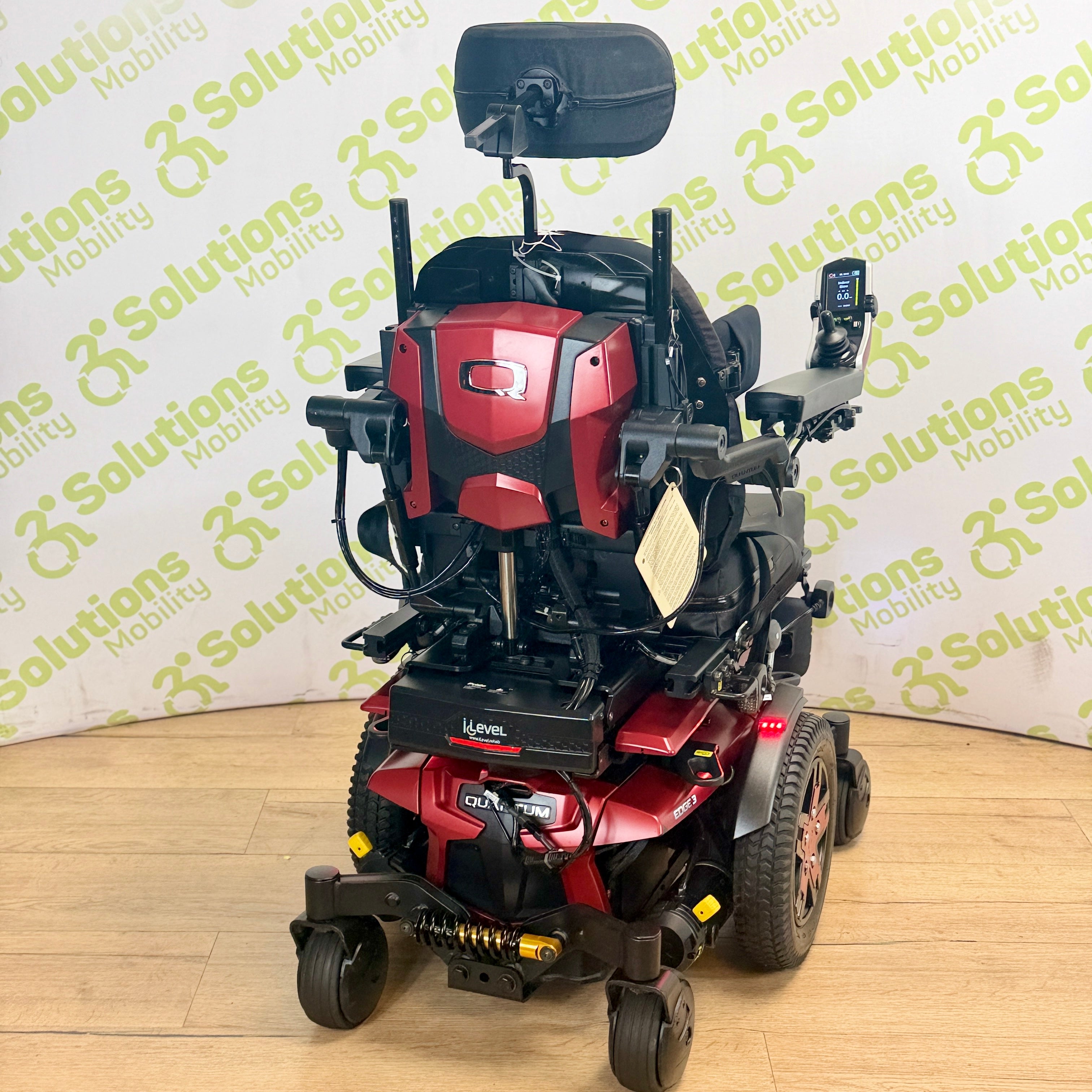 Pride Q6 Edge 3 6MPH Electric Tilt, Recline and Manual Footplate Mobility Powerchair
