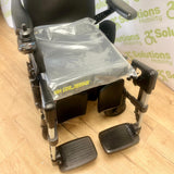 Quickie Q400M MWD 6mph Powerchair -  Electric Seat Tilt, Hydraulic Swing away Footrests