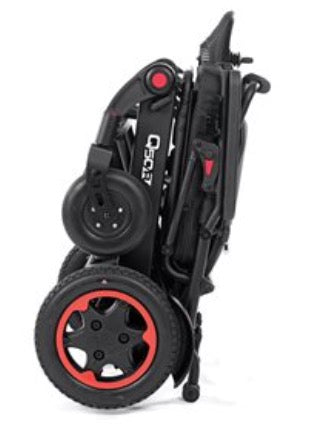 Quickie Q50r 4mph Folding Transportable Electric TESTED Lithium Battery Powerchair