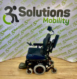 Quickie Salsa M2 4mph Powerchair - Narrow Mid Wheel Drive Electric Tilt and Manual Recline Centre Footplate Adjustable Suspension